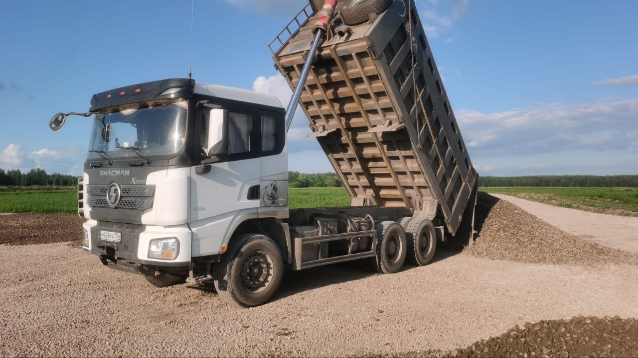 Самосвалы SHACMAN, SCANIA, FAW